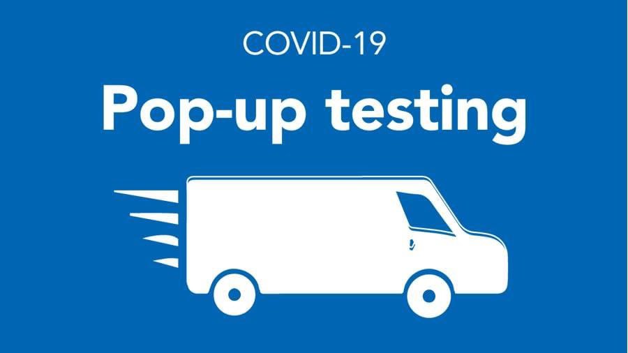COBMPalleschi's tweet photo. COVID-19 mobile testing alert!

The first pop-up testing centre in Brampton will be at Gore Meadows Community Centre tomorrow (Wed., June 10, 10150 The Gore Road), from 10am to 6pm. 

Keep checking for updates and additional information: https://t.co/DoTpJLwfV3

Please retweet! https://t.co/FQ4r7HMZYQ