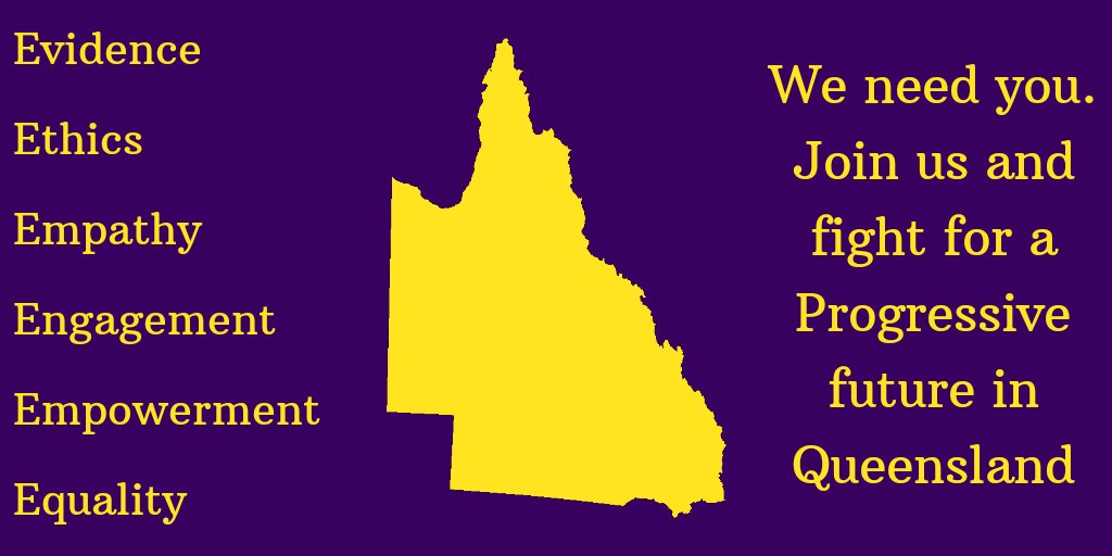 ProgressivesQld's tweet photo. Will you join us in our #RaceToRegister? We are so close to 500 members required in #Queensland to #DemandBetter from our politics. #qldpol #qldvotes
https://t.co/undUWDfg44 https://t.co/A4ySDoWT6X