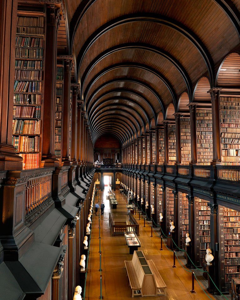 Dublin’s Trinity College #library #Dublin #Ireland #travel #beautifulireland