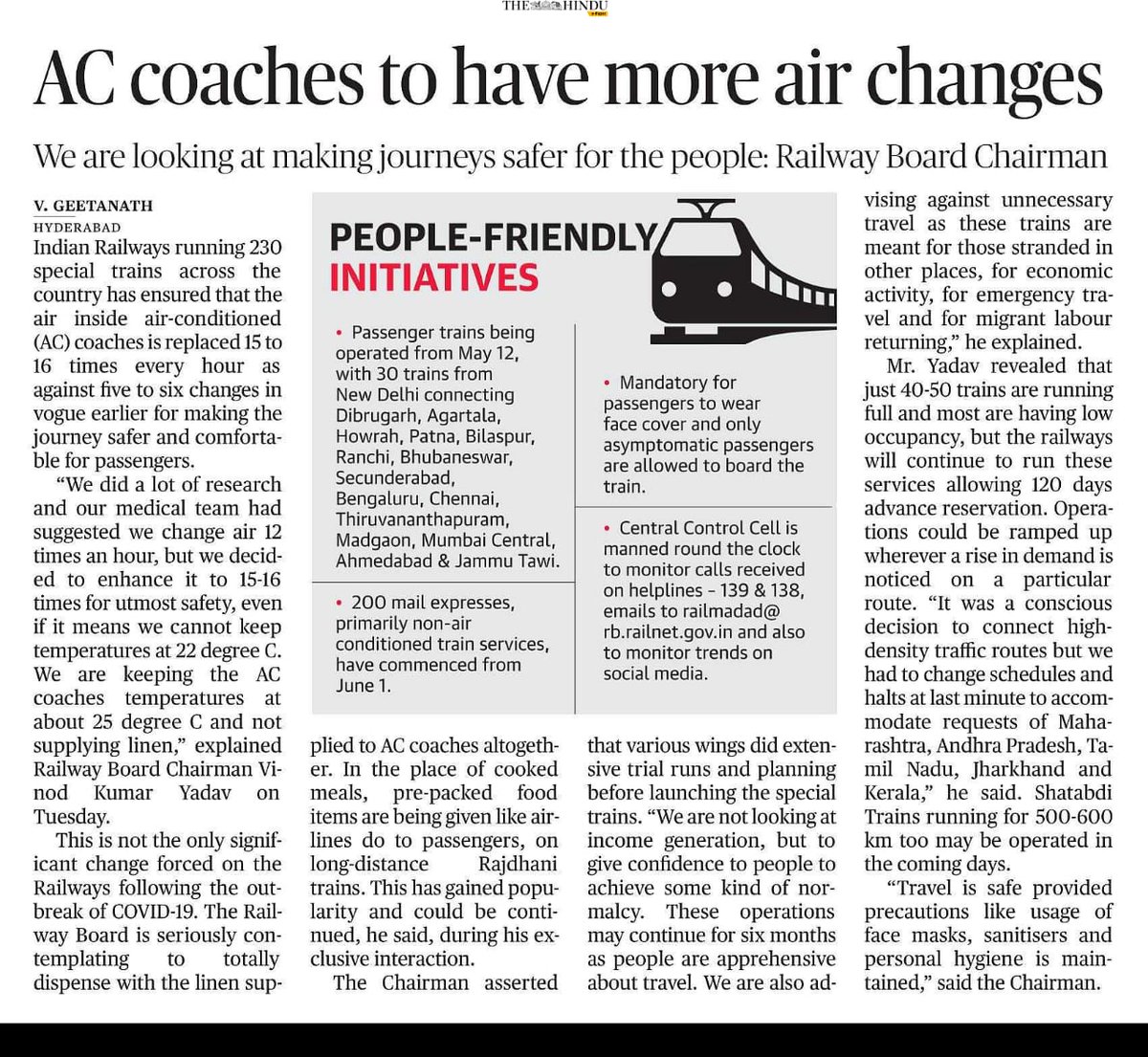 South Central Railway tweet media