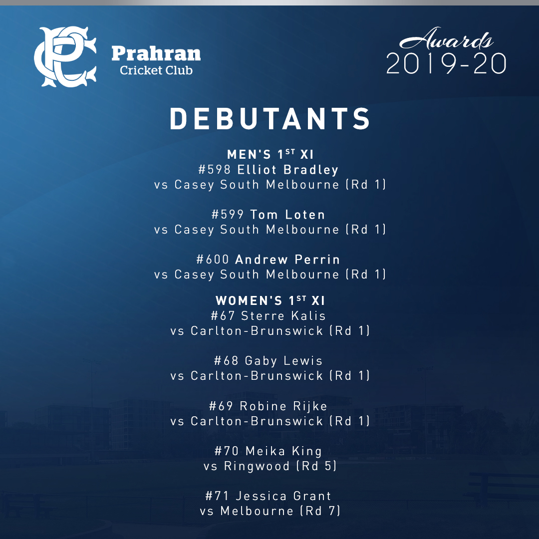Congratulations to all our Centurions, 5 Wicket Hauls, Games Milestones and First XI debutants for season 2019-20. 

#TrueBlues