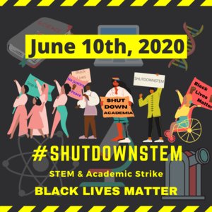 Is your institution participating in #ShutDownAcademia June 10th? 

Reply below and let others know! 

Check out these images from the #ShutDownSTEM  #blacklivesmatter strike for more information.

<a href="/MarchForScience/">March For Science</a> <a href="/ScienceMarchSB/">ScienceMarchSB</a>