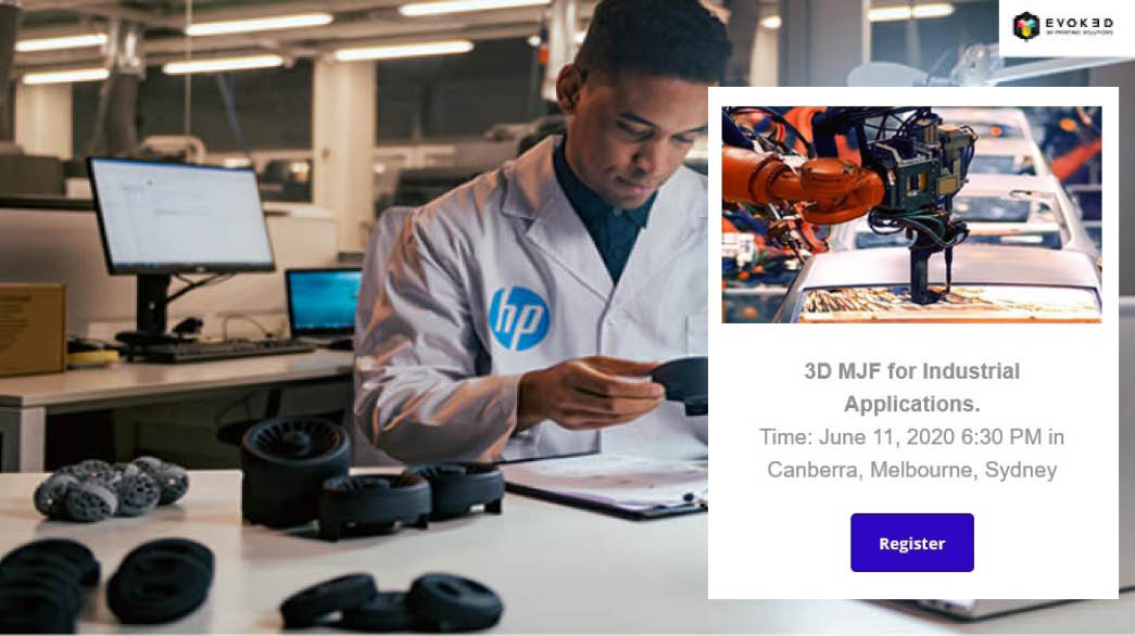 evok3d's tweet photo. Find out how you can maximise your factory performance. Register now for HP's #3Dprinting webinar. If you can't attend, you can still register and watch later at your convenience. https://t.co/FBdYjPn5gO https://t.co/SK9mWkxsxl