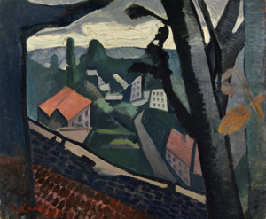 コレクション】当館のコレクションに、前田寛治の油彩画《風景》が新た