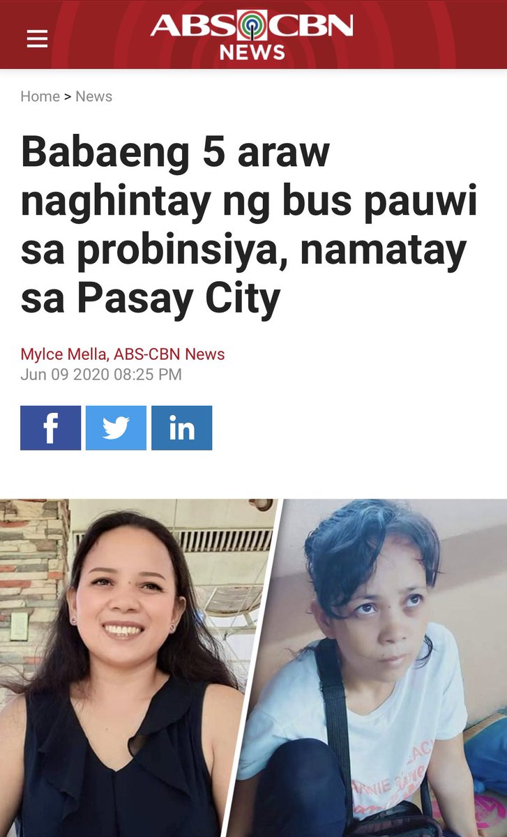 gideonlasco's tweet photo. Tale of two Filipinos who wanted to come home https://t.co/1t2eKBkCZY