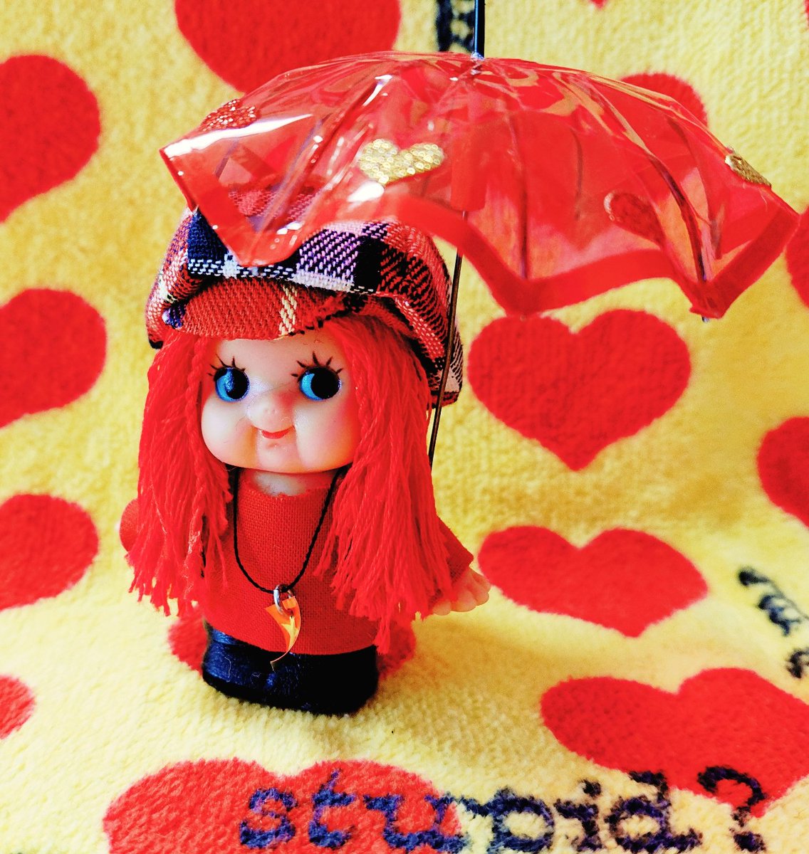 ケコ Hideちゃんイラスト勉強中 キューピーhideちゃんの も作ってあげました 大 中 小の 可愛い な Hide Hideちゃん Hideちゃん人形