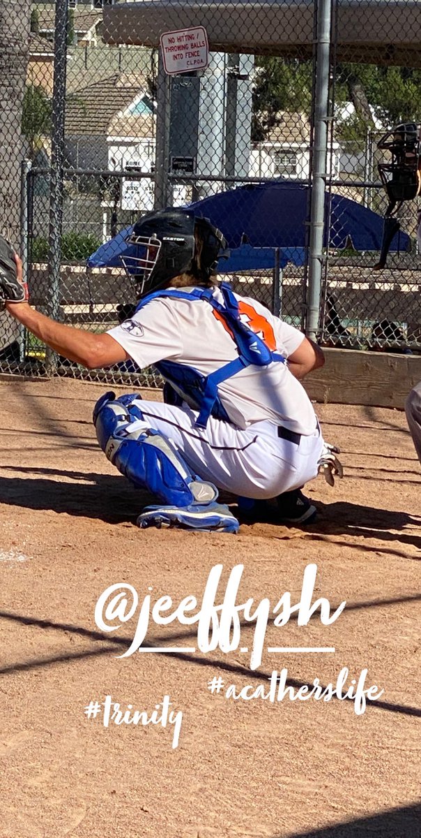 I absolutely LOVE seeing my boys back on the ball field. My heart is so happy and full 💙⚾️ @tylerherbert20 @TrinityBatco @TCTitansBsbl #tylerdane #teamtrinity #trinitybats #acatcherslife #baseball #catcher