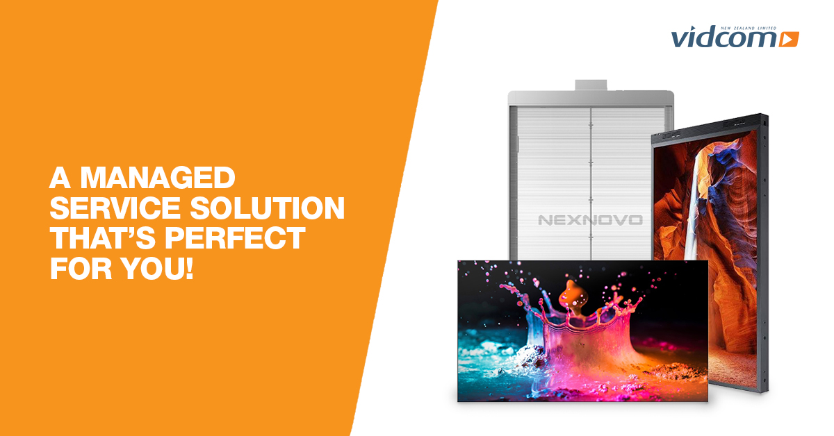VidcomNZ's tweet photo. Where else can you acquire the necessary equipment for your business, with no upfront capital expenditure, while also being tax deductible? With Video Walls we help you focus on your core business.  https://t.co/ldlgdGZHEC
#vidcomnz #nexnovo #solutions #audiovisual #videowalls https://t.co/fdMhE47cqO