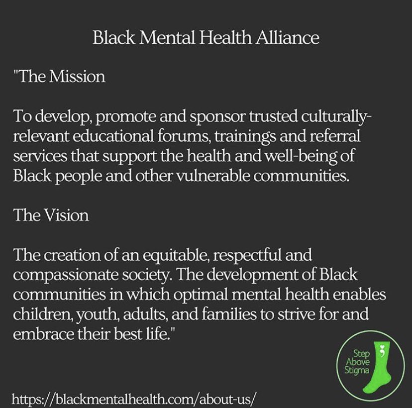 StepAboveStigma's tweet image. #BlackLivesMatter 💚