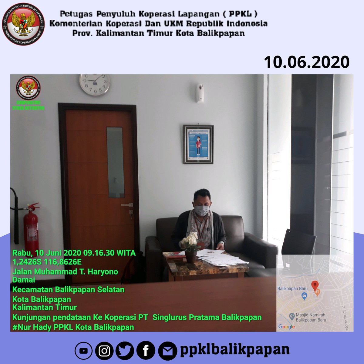 ang250679's tweet photo. Kunjungan Pendampingan dan pengambilan laporan RAT Koperasi Sahabat Gemilang Pratama.
#kemenkopukm
#indagkopkaltim
#dkumkmpbalikpapan
#ppklkaltim
#ppklbalikpapan
#penyuluhkoperasi https://t.co/leuV0YpF4M