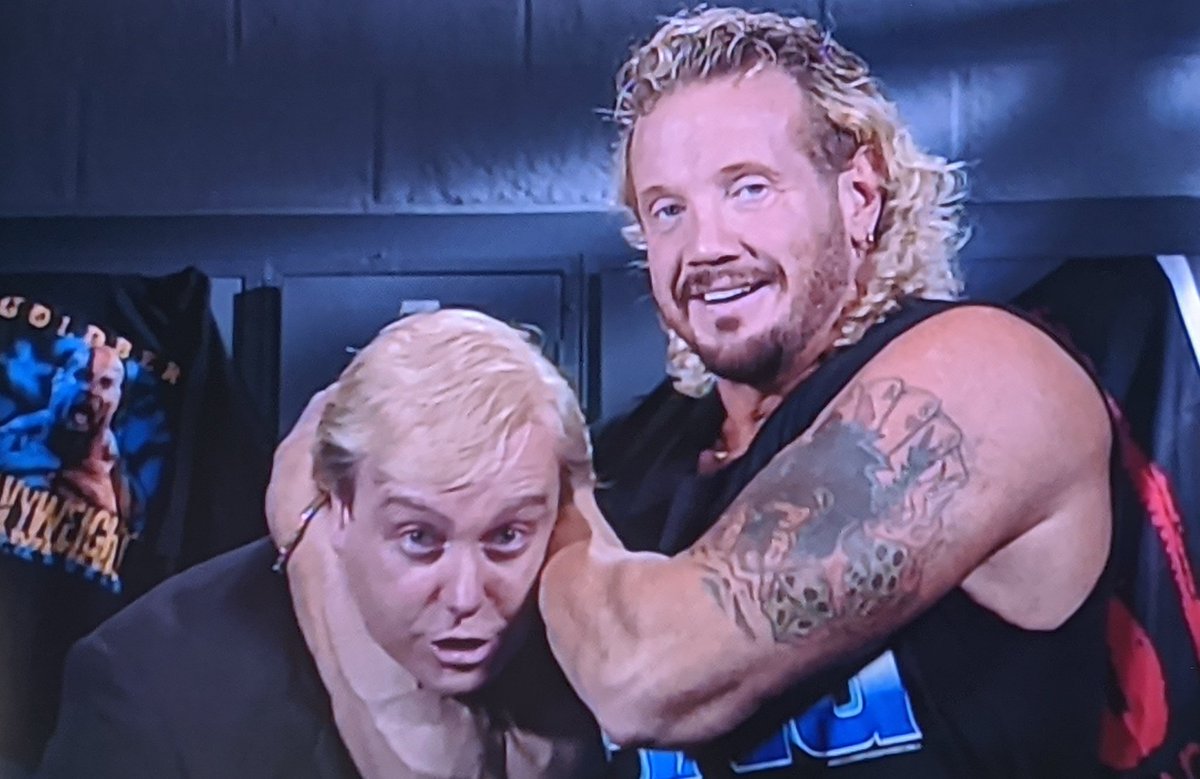 Oct 11, 1998. Nitro. 

Forget the Chucky crossover. Here is the greatest WCW crossover. <a href="/RealDDP/">Diamond Dallas Page</a> and QVC icon, <a href="/Rick_Domeier/">Rick Domeier</a>