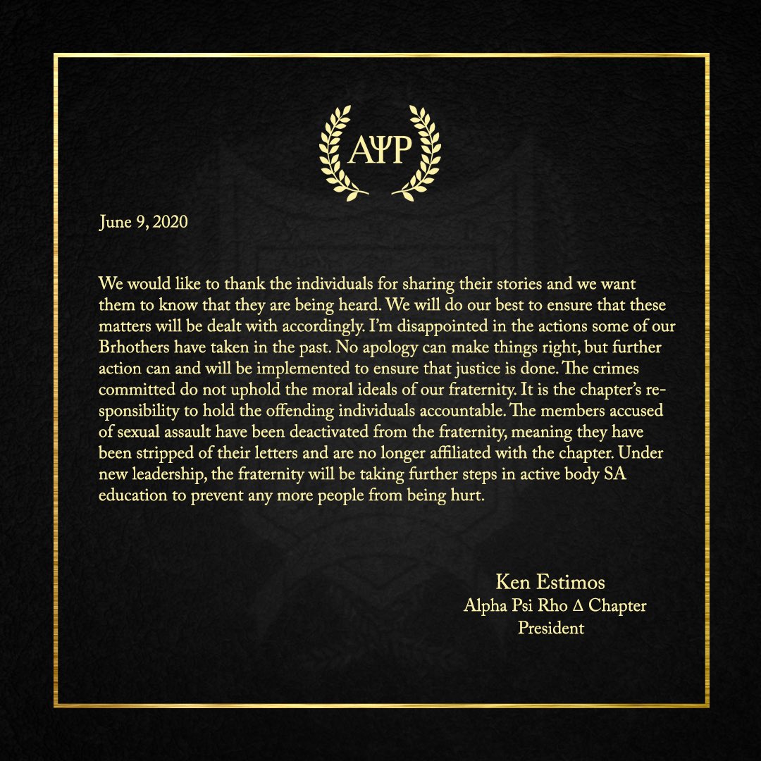 Potential trigger warning: s****l assault