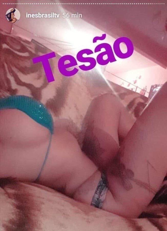 AnittaLAB's tweet image. Na Live de hoje a @Anitta atualizou o meme "Tesão" da Inês Brasil. Quem amou?
