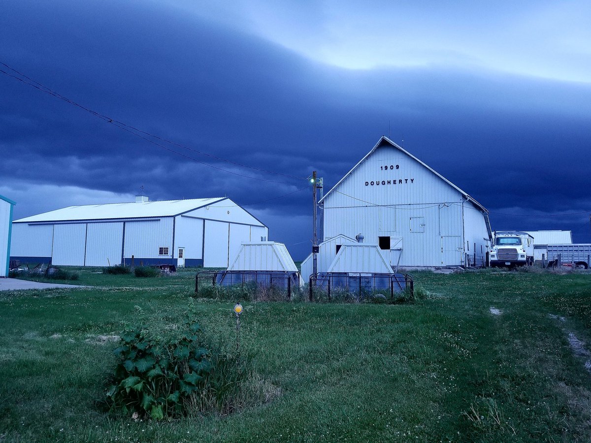 Storm rollin' in tonight