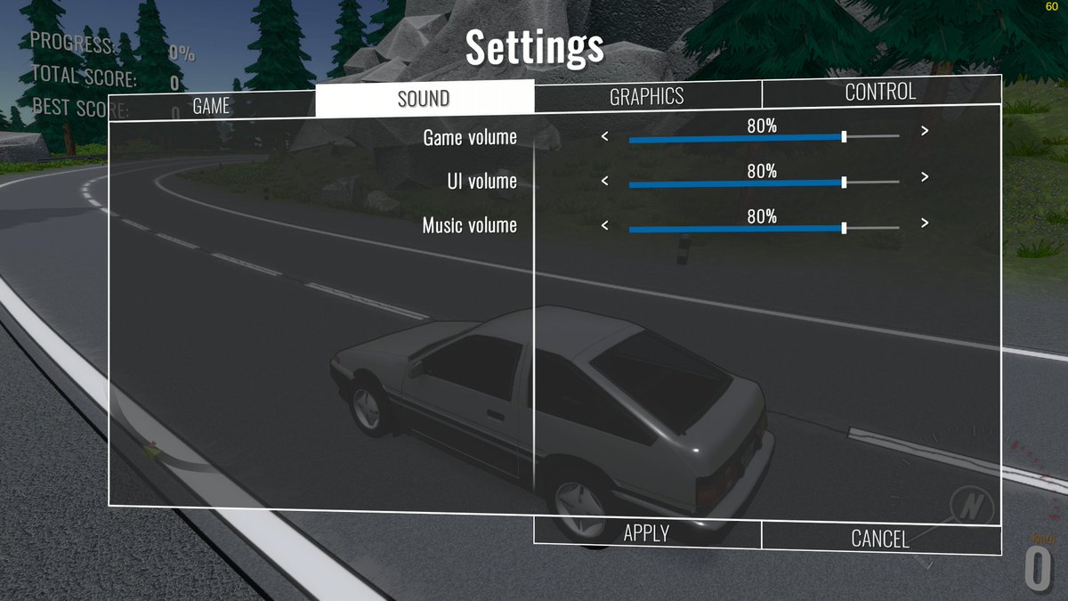 Perfect70210700's tweet photo. Hello everyone! Friends, I’m developing a game menu now. The content is not as fun as we would like, but without it nowhere.
#madewithunity #gamedev #indiegame #racing #drift https://t.co/KDRq2vFiYY