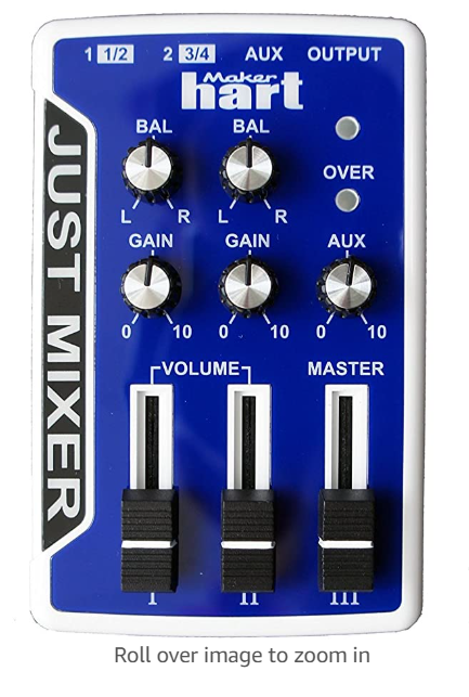 Realized the next step up in mixer from <a href="/Maker_hart/">Maker hart</a> has balance control for each input, so interpreters doing #r1nt could have floor audio just in their left ear and monitor their partner in the right. S/o <a href="/vcmarcano/">Vane |《summum bonum》| 🇻🇪🇺🇸🌹</a> who made the most of the little Mixer S selling out.