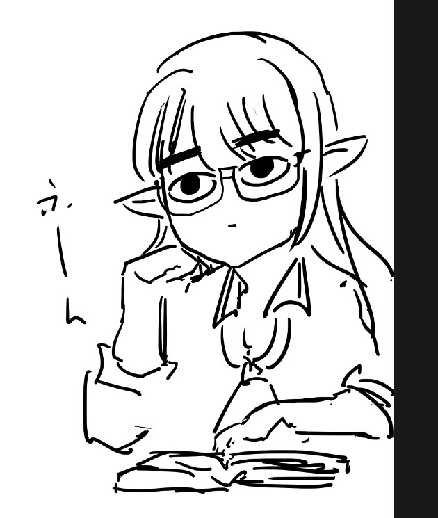 1枚目よその子をサッと崩して描いた物
2枚目1枚目をアタリに崩さずに描いた物
3枚目証拠 
