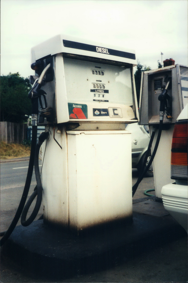 Day 170 of  #petrolstationsSwan, Forge Garage, Aston-on-Clun, Shropshire 1998  https://www.flickr.com/photos/danlockton/16270413845/  https://www.flickr.com/photos/danlockton/8334279891/Still going  http://www.forgegarage.biz  next to Kangaroo Inn  http://www.thekangarooinn.co.uk/#/home/4553745351Swan Petroleum—now owned by  @NWFFuels Note the old Amoco logo on pump
