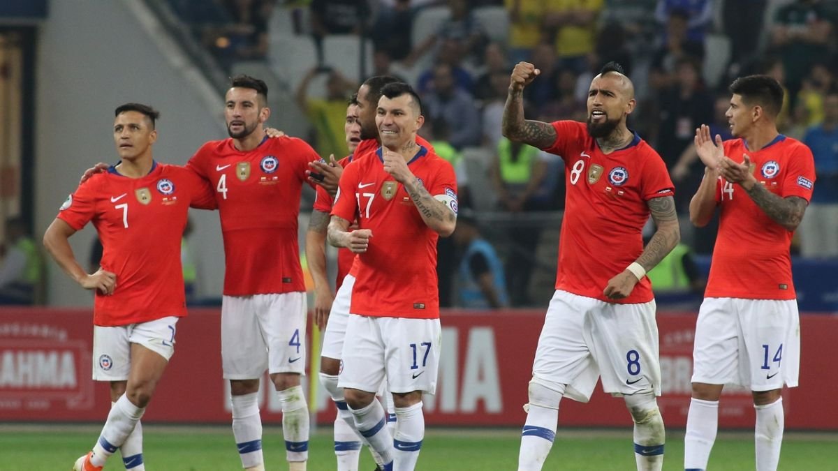 CopaAmericaTw's tweet photo. Bienvenida @SeleccionChile5 🇨🇱 a la #CopaAmericaUSA https://t.co/9qzIlPsWTB