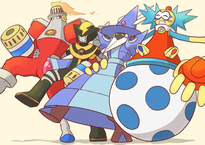 ロックマンエグゼのtwitterイラスト作品