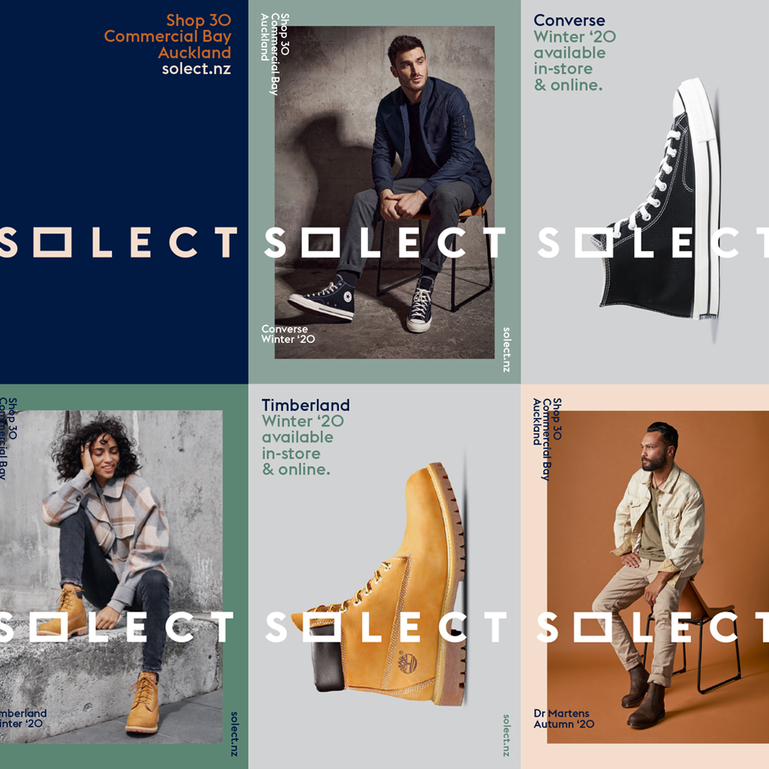 designbyswitch's tweet photo. Excited to share our winter campaign for Solect, a new footwear store opening in Commercial Bay this Thursday. 

@solectnz Winter campaign
#campaign #identity #design #branding #artdirection #photography #instore #retail #footwear

See more on our website. Link in bio. https://t.co/K2NnxwURuY