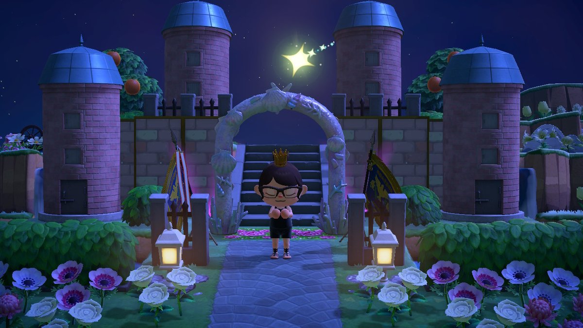 MPenburg's tweet photo. When you wish upon a star #visitingfriends #disneyland #castle #disney #disneyacnh #stars #AnimalCrossing #ACNH #scarif #animalcrossinginspo https://t.co/GRUGtM3Dbh