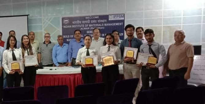 MeMitrc's tweet photo. Year In a Review: Memories of Session 2019-20
It was Day of Proud for ME Department. INDIAN INSTITUTE OF MATERIALS MANAGEMENT organizes a Seminar &amp; Our students Kartik Jain and Rakesh Kumar from Final Year won the Third Prize in Presentation. 
@mitrc_alwar @CellAlwar @BTUBikaner https://t.co/uqHaqVKNiH