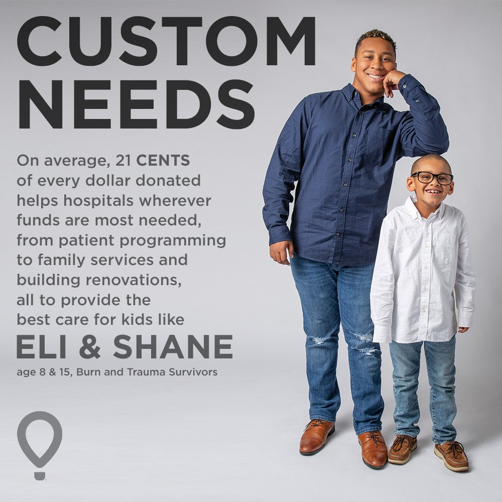 CMN_HQ's tweet image. Because of YOUR support and the expert care they received at their CMN Hospital, Eli and Shane are thriving. Help make miracles: cmnhospitals.org