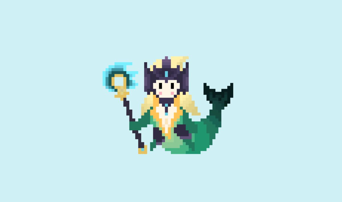 A redraw of the previous version of pixel Nami. #pixelart. pic.twitter.com/...