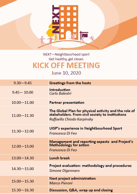 ProgettiUisp's tweet photo. E' in corso di svolgimento la riunione di avvio del progetto UE Erasmus Plus + Sport Collaborative Partnership 2018:
NEXT: Neighborhood Sport di cui @UispNazionale è capofila https://t.co/8PCMQ6qLzi https://t.co/R2sDQwwET1