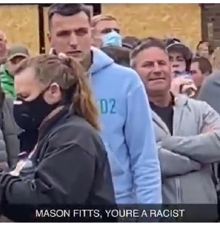 Revoltuk2's tweet photo. Hunt these cunts down, make them pay for their racist views. Be afraid of us. https://t.co/xv1pwIYNGN