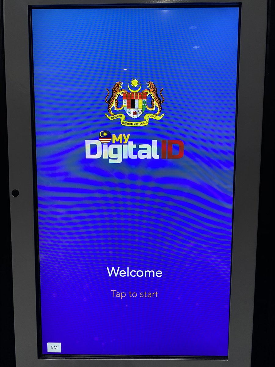 Khairykj's tweet photo. Getting my digital ID at @mimosmalaysia. Will be proposing to accelerate digital ID adoption for secure online services/transactions towards a digitalised government &amp; nation. Fully linked with your MyKad. Now at POC stage. https://t.co/gZ6wIGSM0m