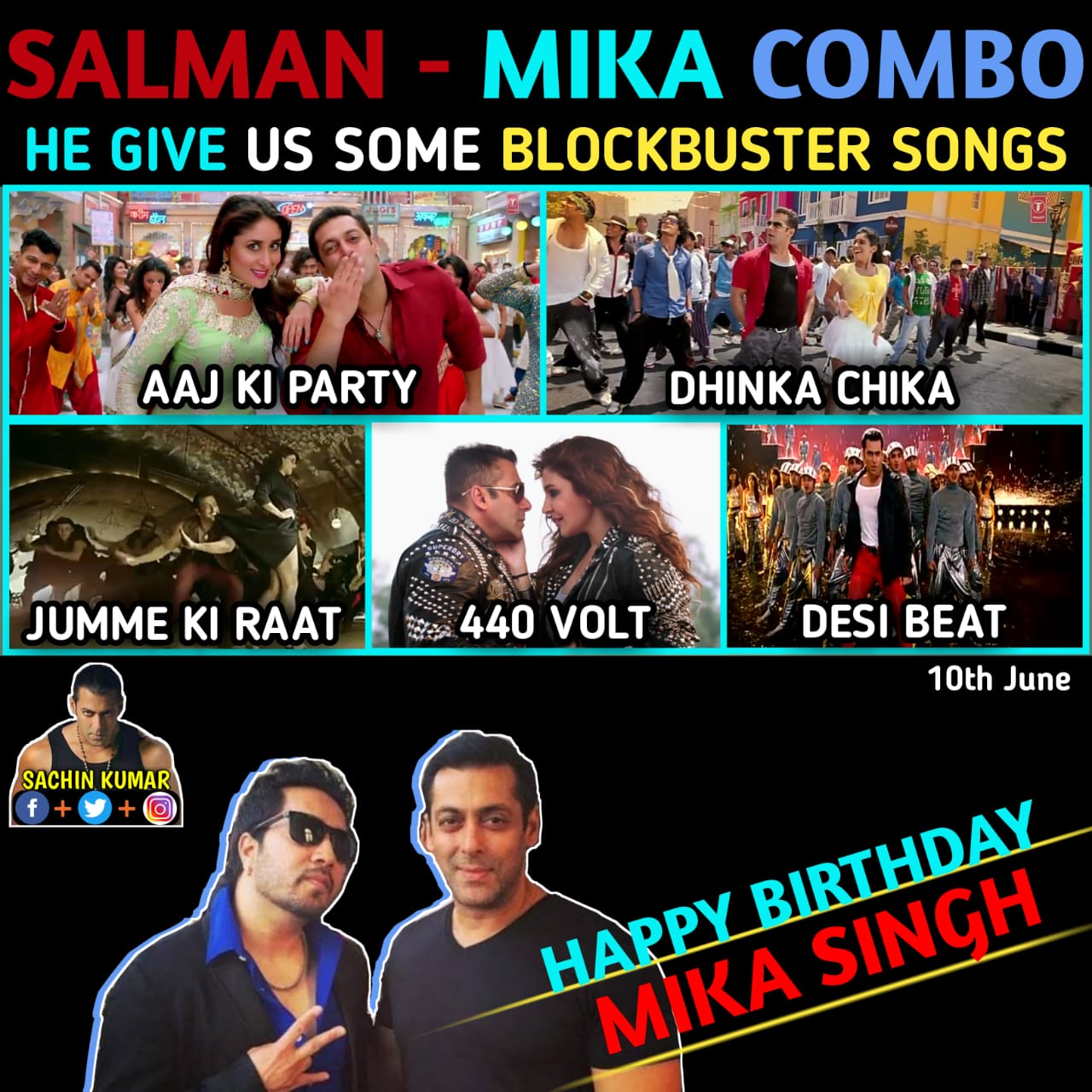 Happy Birthday Mika Singh    