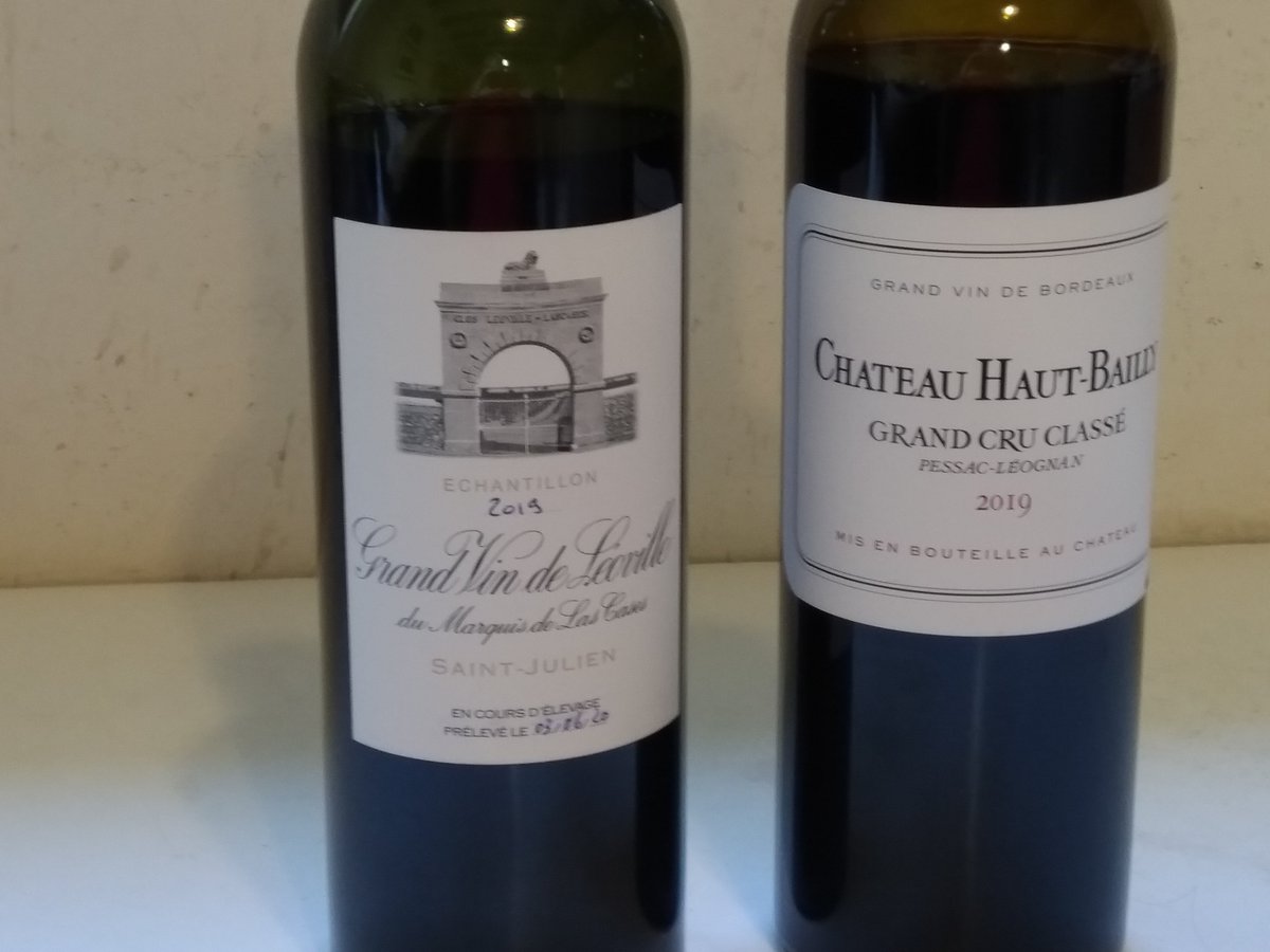vossroger's tweet photo. Getting near the end with #BX 2019 primeurs. Prices falling by up to 30 percent over 2018. Here are two big names just tasted. @WineEnthusiast  #WEtaste. https://t.co/lDerOdSk4U