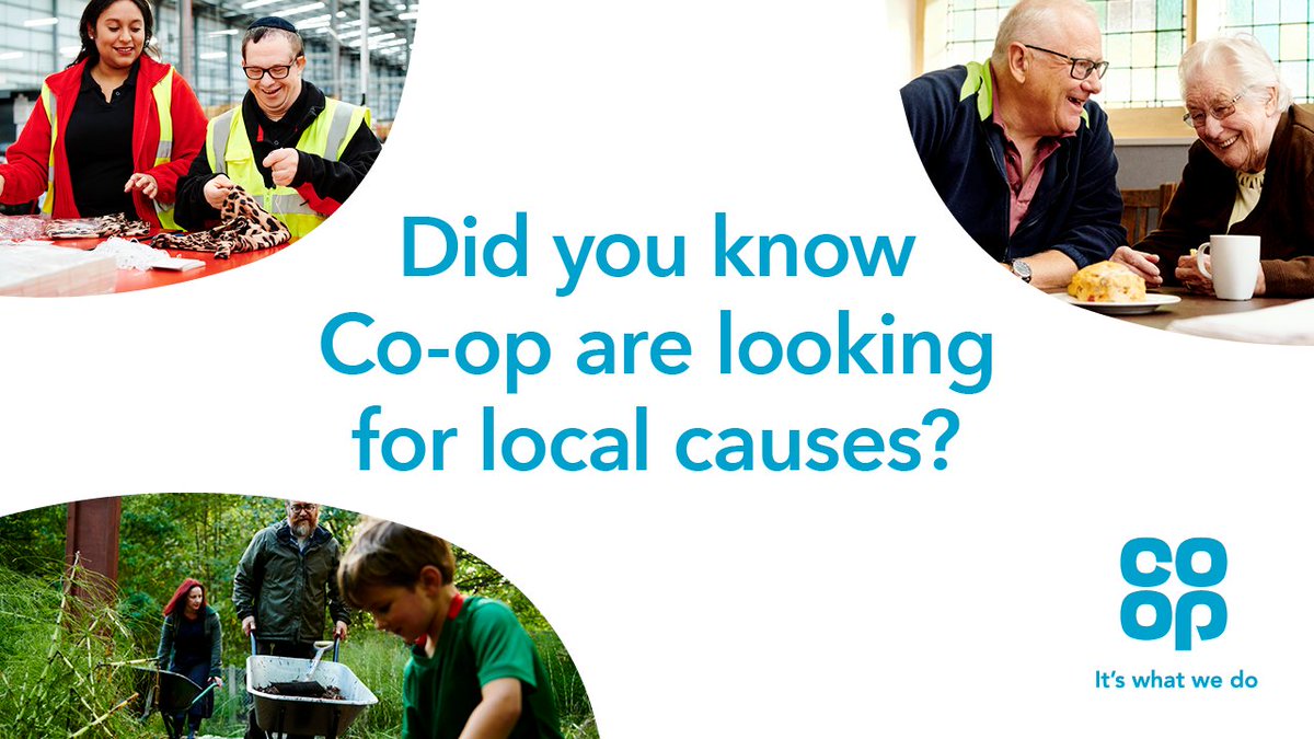 Did you know that <a href="/coopuk/">Co-op</a> is looking for new projects to support through their Local Community Fund? If you’re a local cause supporting those most in need, improving mental &amp; physical wellbeing or building community resilience, apply by 28 June at coop.uk/3dvlorz