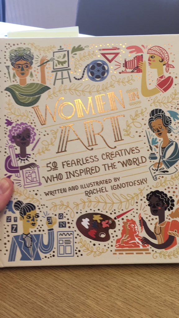 DebbyHughes_42's tweet photo. Excited by this arrival today π Reviewing our arts curriculum is essential in ensuring we represent all women of the world; 50 Fearless Creatives Who Inspired The World @ArtsConnectWM @Artsmarkaward https://t.co/EEC1wBRqYx