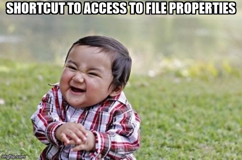 askubuntumemes's tweet image. Shortcut to access to file properties askubuntu.com/questions/1248… #fileproperties