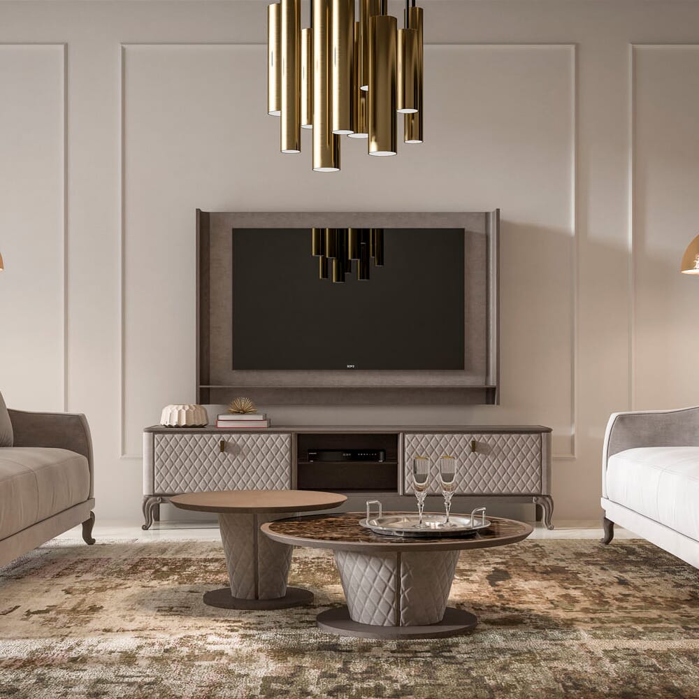 Soothing neutral shades in quilted nubuck and rich, dark marble. A media unit that's truly a thing of beauty
ow.ly/8Npi50A2Efx
#mediaunit #tvunit #luxurymediaunit #leatherfurniture #designerfurniture #luxuryfurniture #interiordesign #luxurylifestyle #designlovers #marble