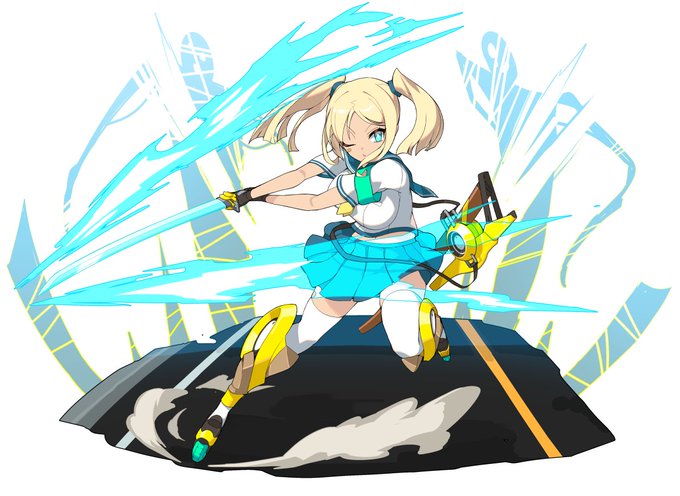 ワーフリ風塗りの習作 