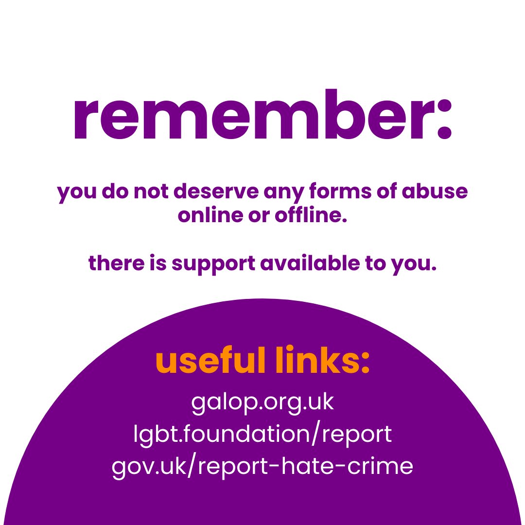 Please read and share 🌈 

We’ve put together some tips on how to stay safe online throughout #PrideMonth and beyond.