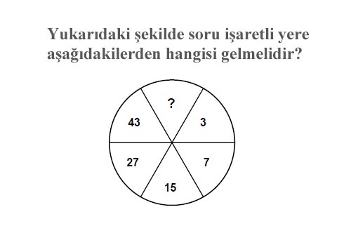 👁️ Soru işaretli yere ne gelmelidir?
A) 5
B) 6
C) 34
D) 63

🤔
Doğru cevabı yoruma bırak 👇
#HTOyun

Cevaplar ve daha fazlası için 👉
m.haberturk.com/yenimedya/akil…