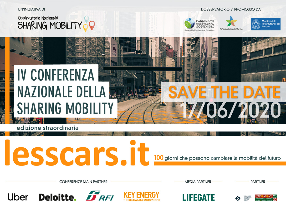 ExpoMove's tweet image. 🗓️Appuntamento per il 17.06, ore 15 moolto...elettrizzante⚡️Parliamo della IV Conferenza Nazionale sulla #SharingMobility🛴 dal titolo #lessCARS organizzata dall'Osservatorio @SharingMob🧐
Partecipate al #livestreaming 📲 #ExpoMove 
➡️bit.ly/2XLmY3c 
@Uber_Italia
