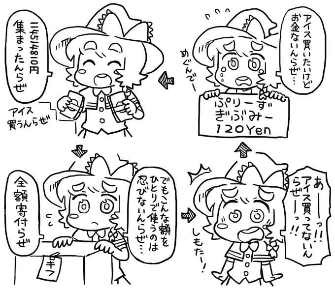 前に描いて放置していた落書き 