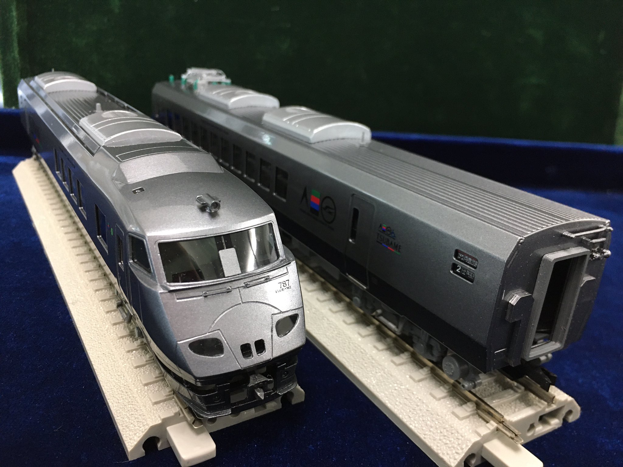 【美品】 エンドウ 787系 ワンマン対応4輌編成 Eセット JR九州 787系 ﾜﾝﾏﾝ対応4輌編成 Eセット - 鉄道模型の総合