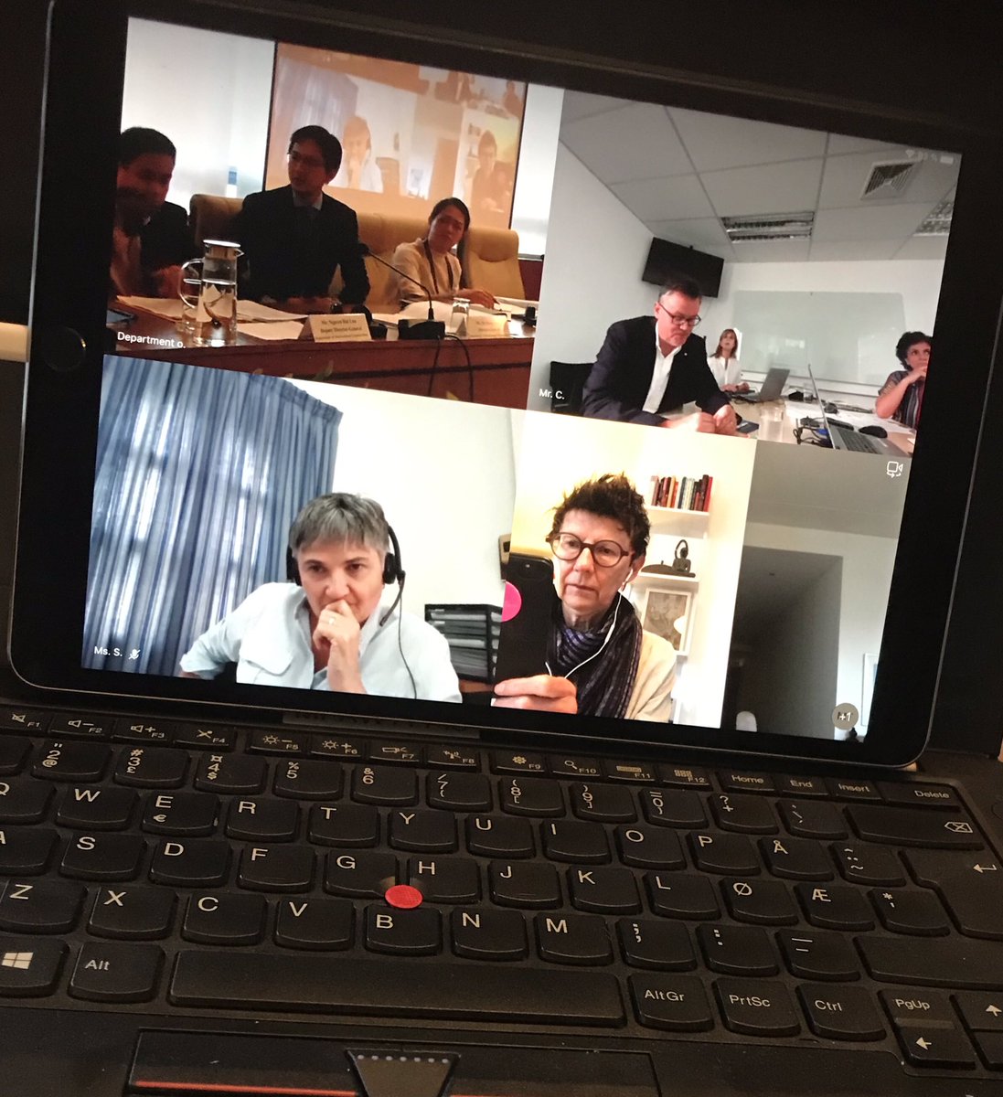 gretelochen's tweet photo. Honoured to participate online in @MOFAVietNam🇻🇳 seminar on #ConventionOnClusterMunition Great initiative👏 #SharingExperiences #CommonEfforts= #CommonFuture @NorwayMFA @NorwayInGeneva @dohungviet @UNDPVietNam @NorwayUN @VietNam_UN @ingridSchyen1 @ICRC https://t.co/w1ZIcHZPcH