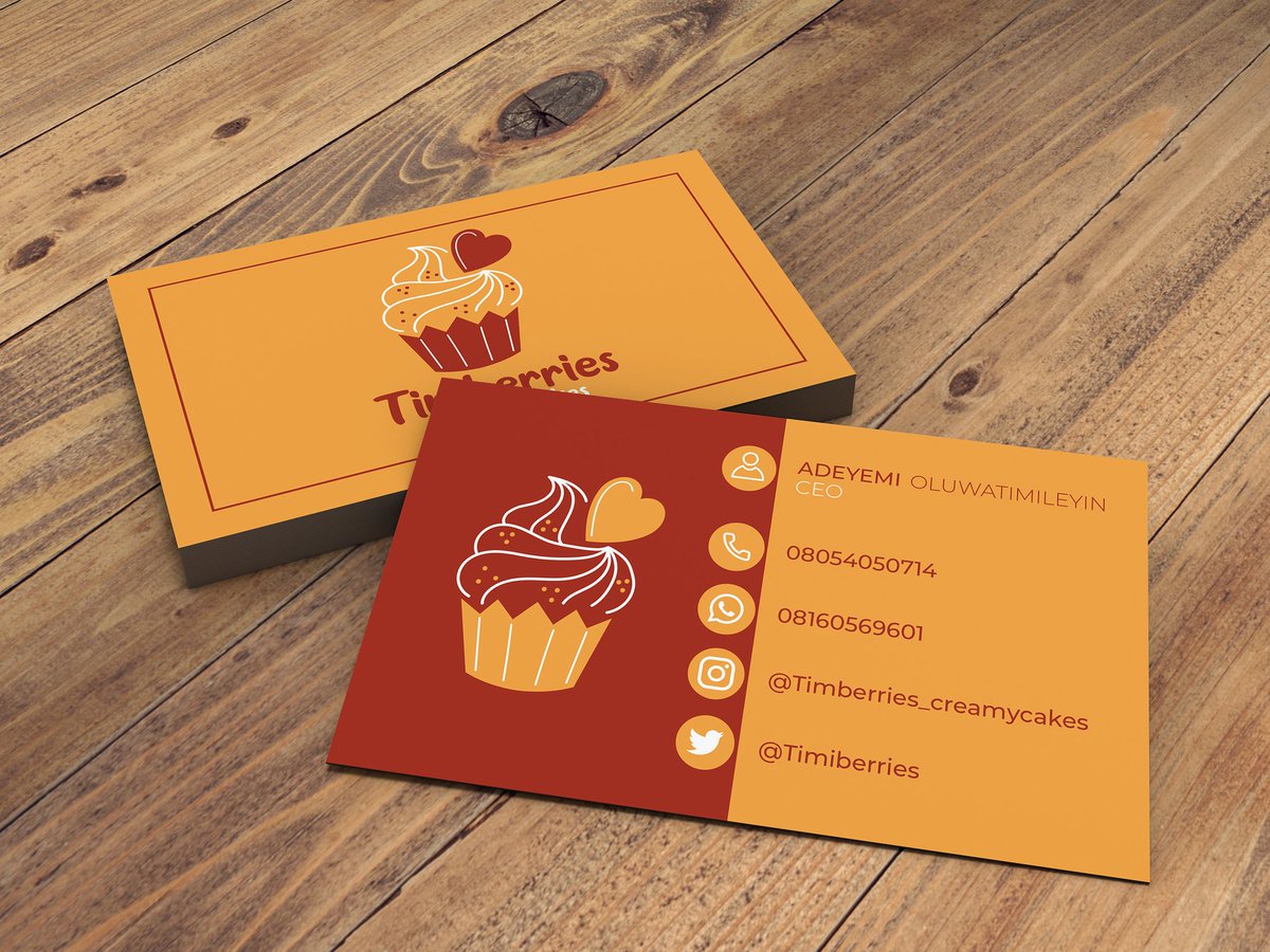 P3DGraphics's tweet photo. Logo and Business Card Designs for TIMBERRIES CREAMY CAKES. Contact me to get you graphic jobs done at affordable rates.. Please help me retweet. My potential clients are on your timeline..
🙏🙏🙏
Hushpuppi #BBNaijaReunion https://t.co/rpgGjnSWUx