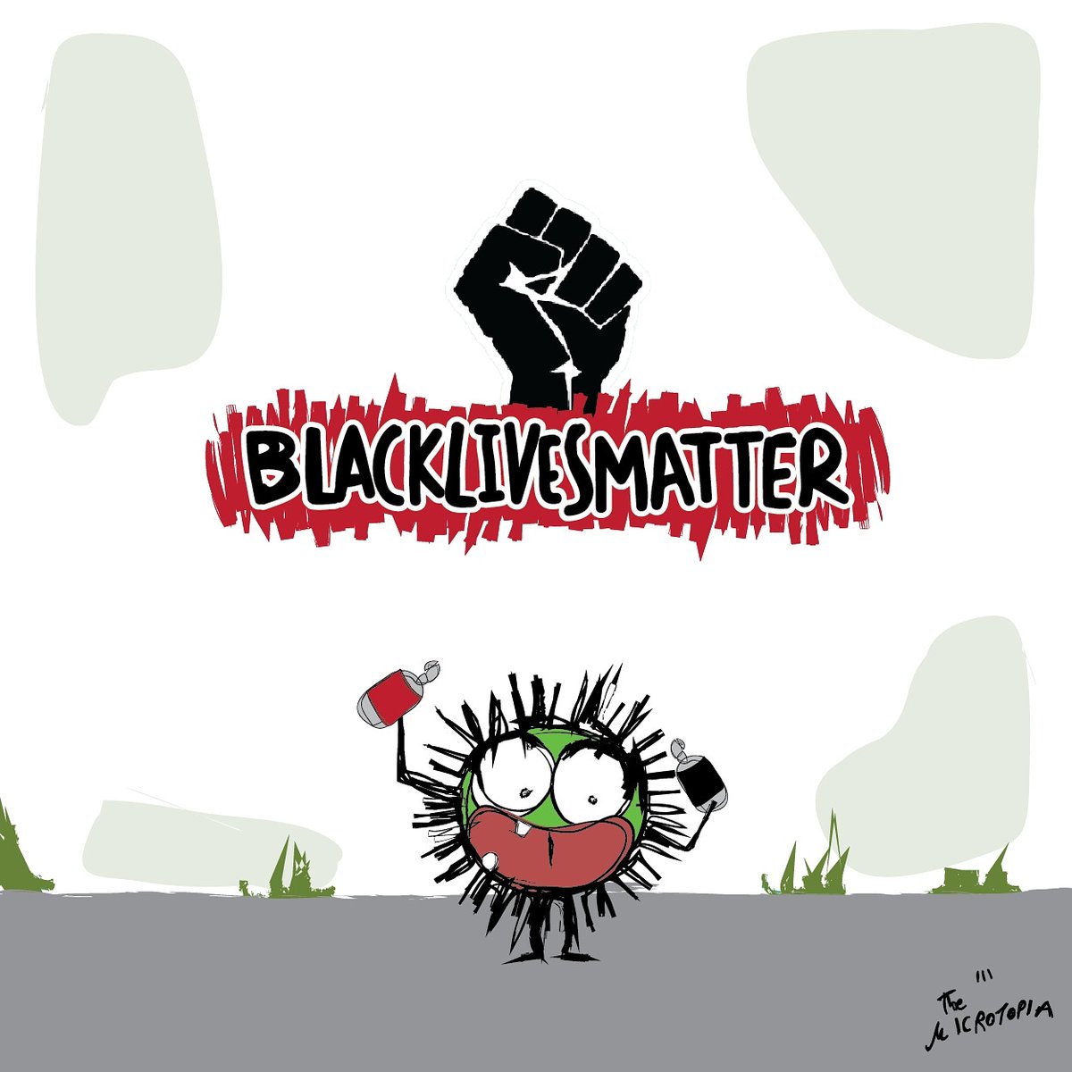 themicrotopia's tweet photo. We exist 👀 in solidarity. #BLMprotest for injustice everywhere. https://t.co/LnpsLoIBQM