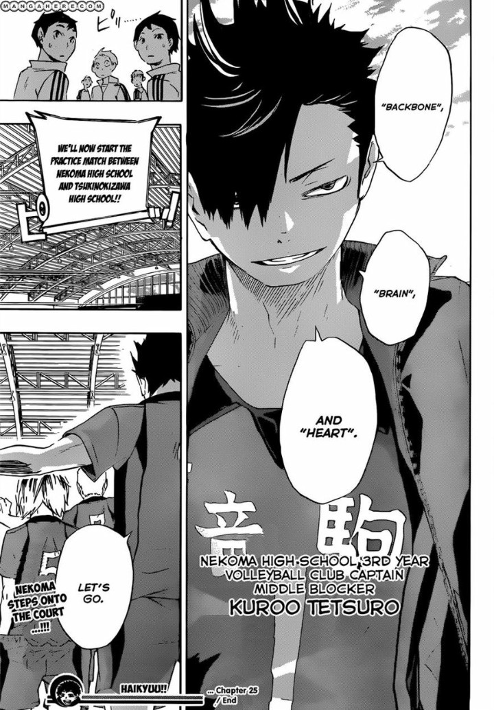 Once he finally became the captain, he even came up with a pre-match saying that's specifically made for Kenma. Not only did he consider Kenma as their "brain", but also as their "heart." In which, the members acknowledges it without complaints. 
