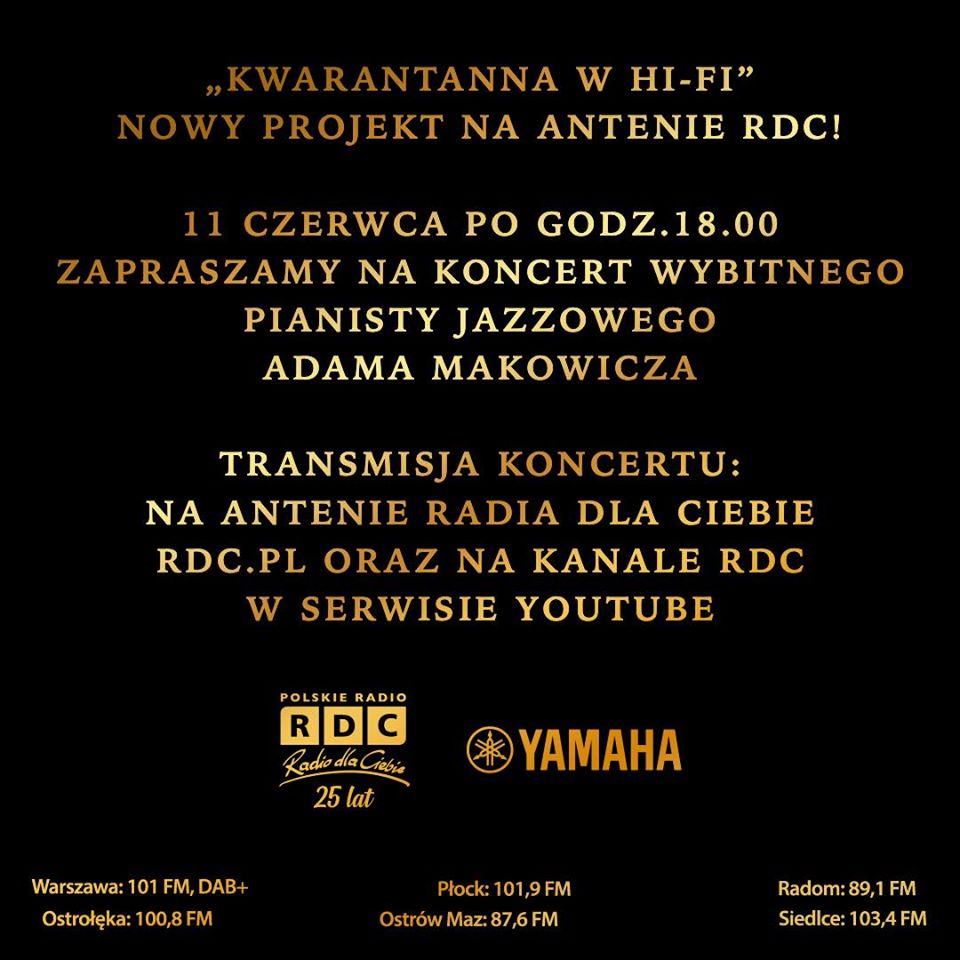 rdcpolskieradio's tweet photo. Dziś w "Poranku RDC":

▶️7.30 @MarcinZyla (@tygodnik) o schroniskach górskich

▶️8.00 Jutro pierwszy koncert z cyklu RDC pod hasłem "Kwarantanna w HiFi" - @tdeszkiewicz i Marek Lamert

▶️8.30 #Komentatorzy: @jakub_dymek i @antoni_trzmiel

🎙@gchlasta
▶️https://t.co/HV1aZf1mYd https://t.co/UotjfSeG79