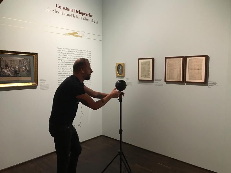 MbaOrleans's tweet photo. L’expo #delaperche est le fruit de 3 années de recherche et la révélation d’un artiste dans l’Histoire de l’Art jusque-là inconnu.Nous avons invité Extraart à capturer les moindres détails des dessins et recoins de l’expo pour vous permettre de la découvrir en ligne prochainement https://t.co/Gw7AESowyw